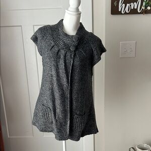 United States Sweaters Dark Gray Knit Cardigan
